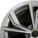 20" Q4 22 20x8 10 spoke bent spoke Original OEM Wheel Rim - Angle View