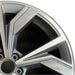 20" Q4 22 20x8 10 spoke bent spoke Original OEM Wheel Rim - Side Profile
