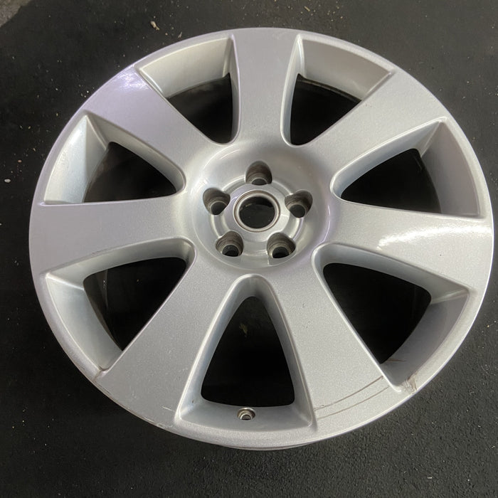 22" RANGE ROVER 13-14 , 22x9.5, 7 spoke Original OEM Wheel Rim - Side Profile
