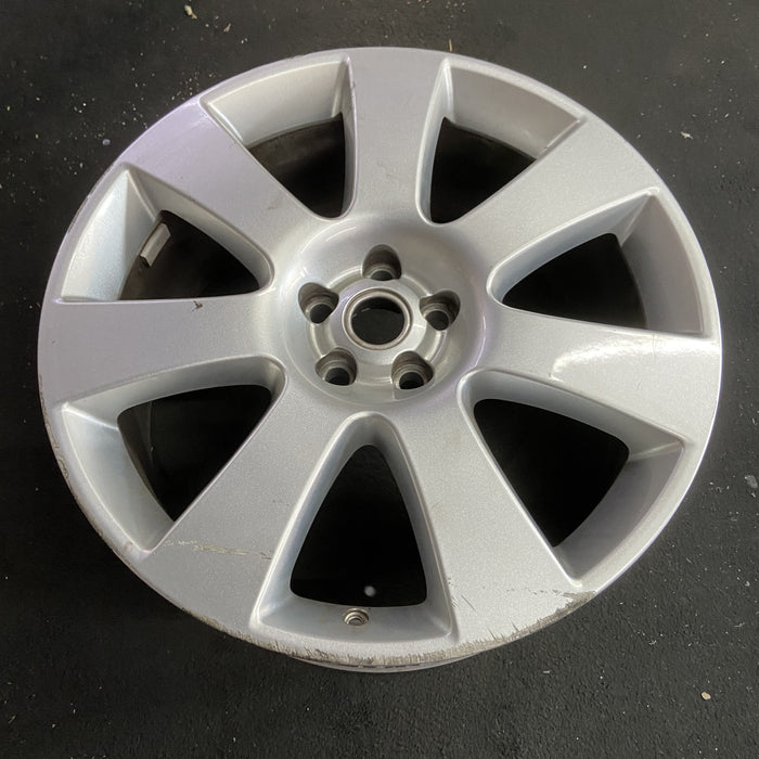 22" RANGE ROVER 13-14 , 22x9.5, 7 spoke Original OEM Wheel Rim - Side Profile