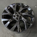 21" RANGE ROVER 18 21x9.5 , 7 Y spoke , silver Original OEM Wheel Rim - Close-Up Detail