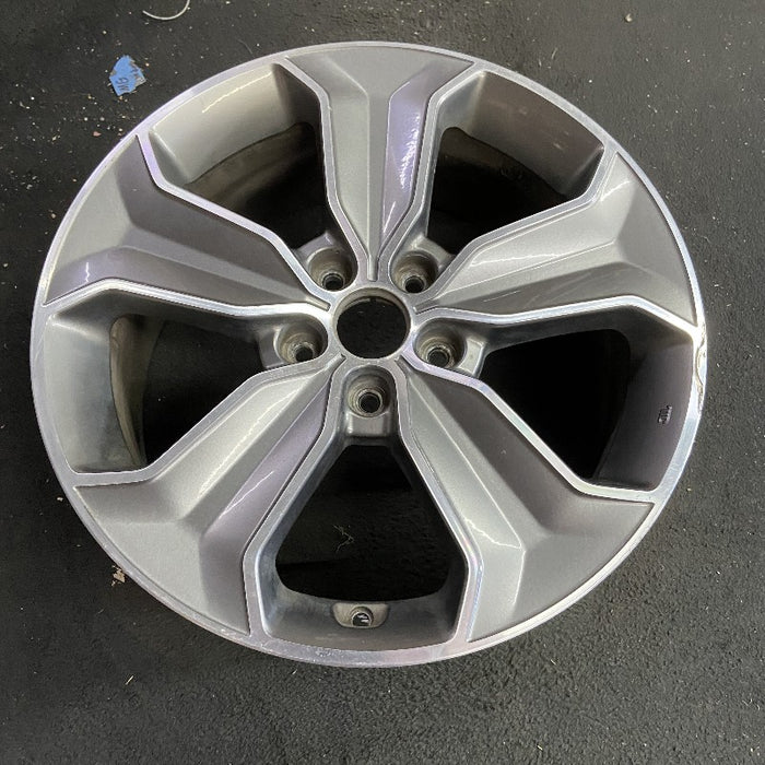 18" SANTA FE 13 18x7.5 alloy 5 spoke 3.3L LWB Original OEM Wheel Rim - View 7