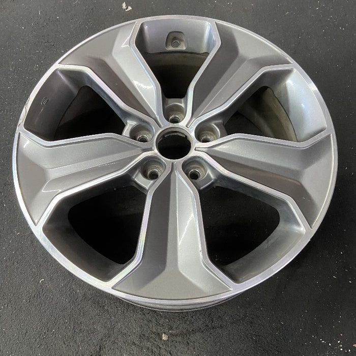 18" SANTA FE 13 18x7.5 alloy 5 spoke 3.3L LWB Original OEM Wheel Rim - View 8