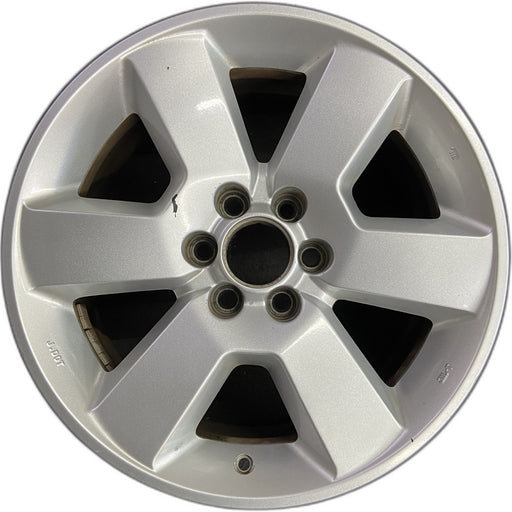 17" PATHFINDER 08-12 17x7.5, alloy , solid spoke Original OEM Wheel Rim - Front View