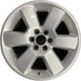 17" PATHFINDER 08-12 17x7.5, alloy , solid spoke Original OEM Wheel Rim - Front View