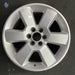 17" PATHFINDER 08-12 17x7.5, alloy , solid spoke Original OEM Wheel Rim - Angle View
