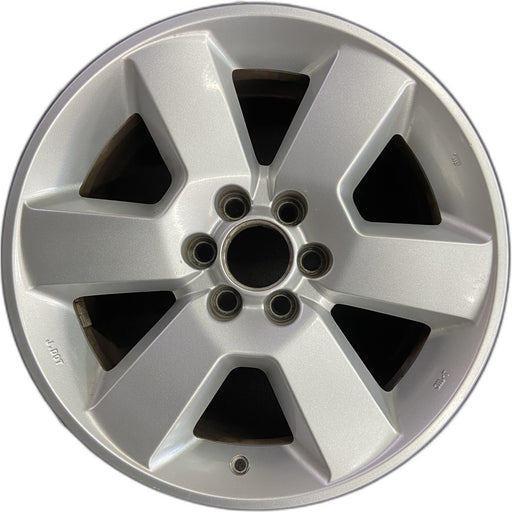 17" PATHFINDER 08-12 17x7.5, alloy , solid spoke Original OEM Wheel Rim - Front View