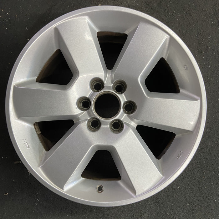 17" PATHFINDER 08-12 17x7.5, alloy , solid spoke Original OEM Wheel Rim - Angle View
