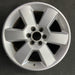 17" PATHFINDER 08-12 17x7.5, alloy , solid spoke Original OEM Wheel Rim - Angle View