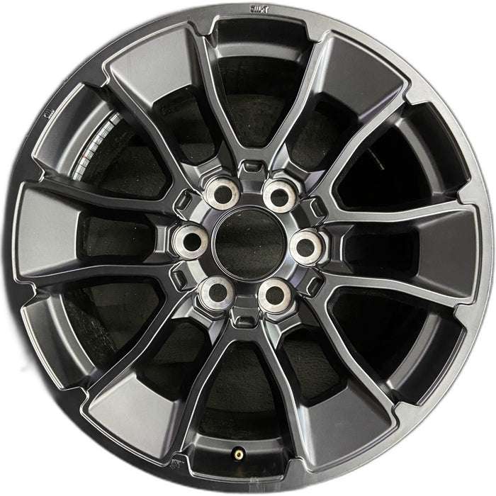 20" SEQUOIA 24-25 20x8.5, 6 Y spoke, black Original OEM Wheel Rim - Front View
