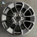 20" SEQUOIA 24-25 20x8.5, 6 Y spoke, black Original OEM Wheel Rim - Angle View