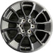 20" SEQUOIA 24 20x8, 6 Y spoke, black Original OEM Wheel Rim - Front View