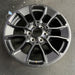 20" SEQUOIA 24 20x8, 6 Y spoke, black Original OEM Wheel Rim - Side Profile