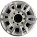 17" SIERRA 2500 PICKUP 20-24 17x7.5, aluminum Original OEM Wheel Rim - Front View