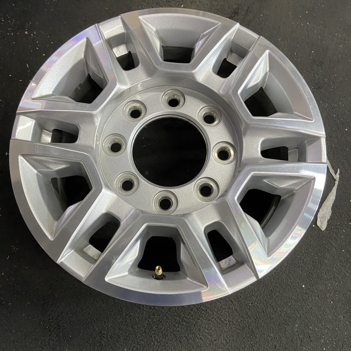 17" SIERRA 2500 PICKUP 20-24 17x7.5, aluminum Original OEM Wheel Rim - Side Profile