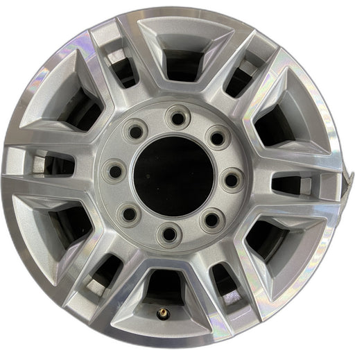 17" SIERRA 2500 PICKUP 20-24 17x7.5, aluminum Original OEM Wheel Rim - Front View