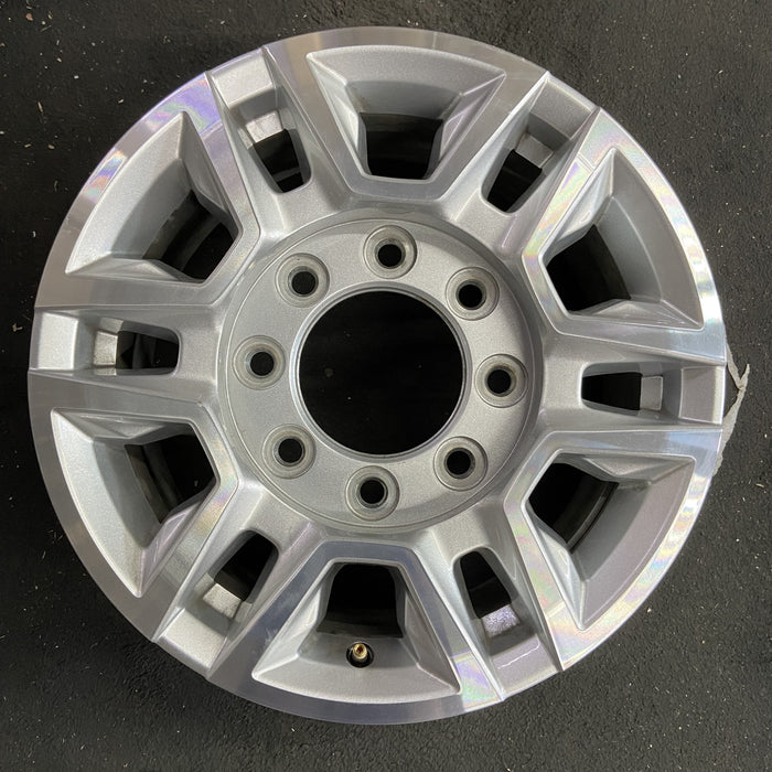 17" SIERRA 2500 PICKUP 20-24 17x7.5, aluminum Original OEM Wheel Rim - Angle View