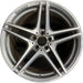19" MERCEDES C-CLASS 17 205 Type, Conv, C63s, 19x10.5 Original OEM Wheel Rim - Front View
