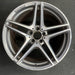 19" MERCEDES C-CLASS 17 205 Type, Conv, C63s, 19x10.5 Original OEM Wheel Rim - Angle View