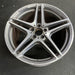 19" MERCEDES C-CLASS 17 205 Type, Conv, C63s, 19x10.5 Original OEM Wheel Rim - Side Profile