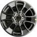 20" SEQUOIA 24 20x8, 6 Y spoke, black Original OEM Wheel Rim - Front View