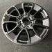 20" SEQUOIA 24 20x8, 6 Y spoke, black Original OEM Wheel Rim - Close-Up Detail
