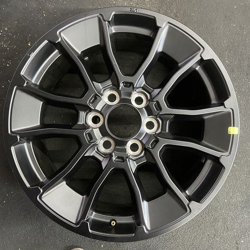 20" SEQUOIA 24 20x8, 6 Y spoke, black Original OEM Wheel Rim - Angle View