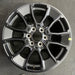20" SEQUOIA 24 20x8, 6 Y spoke, black Original OEM Wheel Rim - Angle View