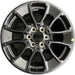 20" SEQUOIA 24 20x8, 6 Y spoke, black Original OEM Wheel Rim - Front View