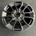 20" SEQUOIA 24 20x8, 6 Y spoke, black Original OEM Wheel Rim - Side Profile