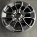 20" SEQUOIA 24 20x8, 6 Y spoke, black Original OEM Wheel Rim - Side Profile