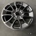 20" SEQUOIA 24 20x8, 6 Y spoke, black Original OEM Wheel Rim - Close-Up Detail