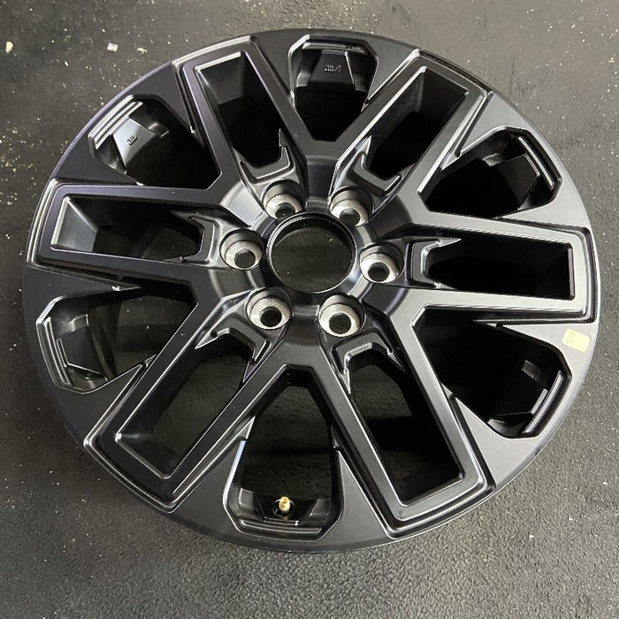 20" SEQUOIA 23-24 20x8 open spoke 6 spoke matte black Original OEM Wheel Rim