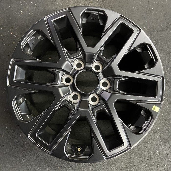 20" SEQUOIA 23-24 20x8 open spoke 6 spoke matte black Original OEM Wheel Rim - Additional View