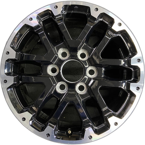 18" SEQUOIA 23-24 18x7.5, 6 double spoke, black Original OEM Wheel Rim - Front View