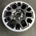 17" TACOMA 24 17x7.5, black Original OEM Wheel Rim - Side Profile