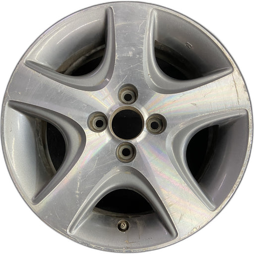 15" CIVIC 04-05 4 lug, Cpe, 15x6, alloy, 5 spoke, wide spoke Original OEM Wheel - Front View