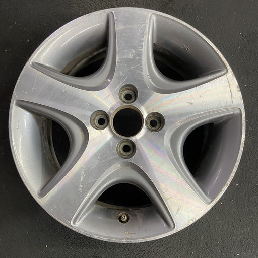 15" CIVIC 04-05 4 lug, Cpe, 15x6, alloy, 5 spoke, wide spoke Original OEM Wheel - Angle View