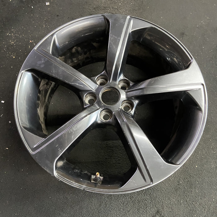 19" G70 20 19x8.5 , 5 spoke, ID 52910G9280 Original OEM Wheel Rim - Side Profile