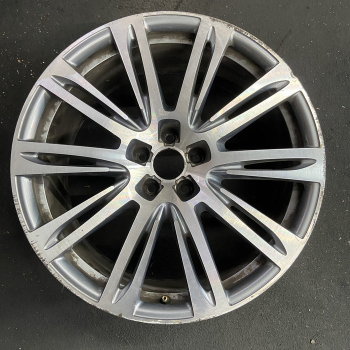 20" AUDI A7 12-15 20x9 Original OEM Wheel Rim - Angle View