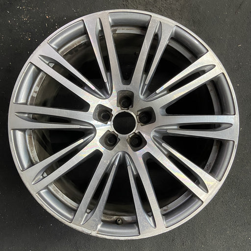 20" AUDI A7 12-15 20x9 Original OEM Wheel Rim - Angle View