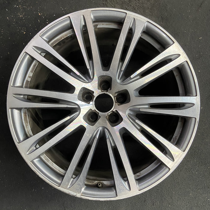 20" AUDI A7 12-15 20x9 Original OEM Wheel Rim - Angle View