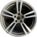 21" PORSCHE CAYENNE 11-18 21x10 , 5 double spoke Original OEM Wheel Rim - Front View