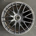 19" MERCEDES C-CLASS 17 205 Type Cv C63 19x10.5 18 spoke 9 Y spokes black with - Front View