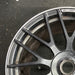 19" MERCEDES C-CLASS 17 205 Type Cv C63 19x10.5 18 spoke 9 Y spokes black with - Side Profile