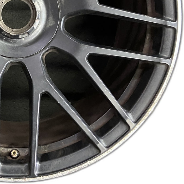 19" MERCEDES C-CLASS 17 205 Type Cv C63 19x10.5 18 spoke 9 Y spokes black with - Close-Up Detail