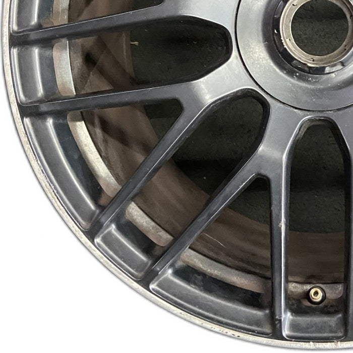 19" MERCEDES C-CLASS 17 205 Type Cv C63 19x10.5 18 spoke 9 Y spokes black with - Back View