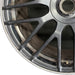 19" MERCEDES C-CLASS 17 205 Type Cv C63 19x10.5 18 spoke 9 Y spokes black with - Back View