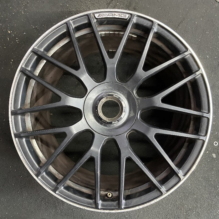 19" MERCEDES C-CLASS 17 205 Type Cv C63 19x10.5 18 spoke 9 Y spokes black with - Additional View