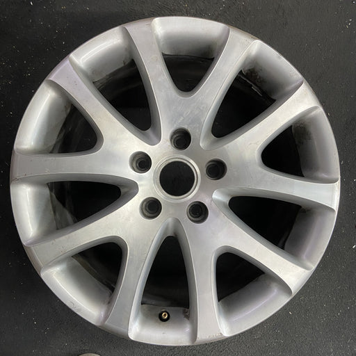 19" TOUAREG 06-10 19x9, 10 spoke Original OEM Wheel Rim - Angle View
